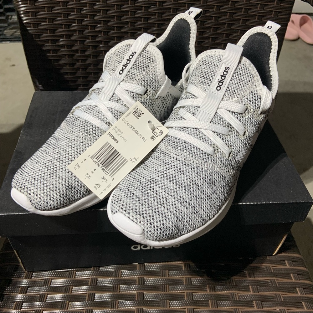 ADIDAS Cloudfoam Pure Kids’ Sneakers (kids 5.5)